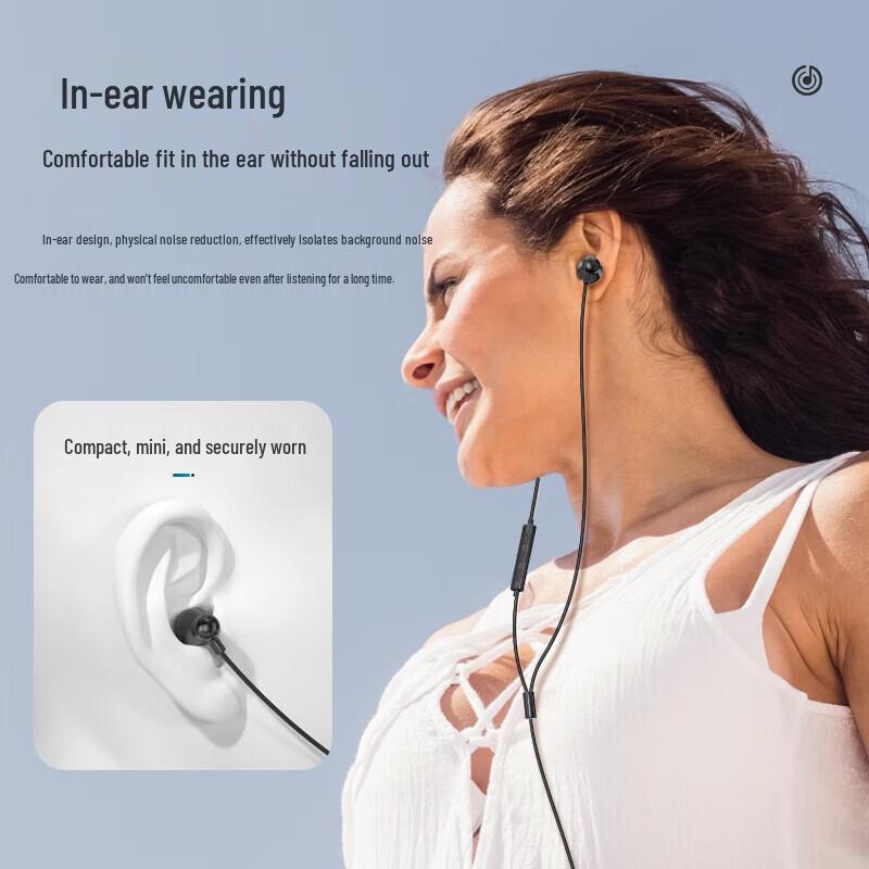 Newmine XL16 Typ-C In-Ear-Kopfhörer mit Kabel