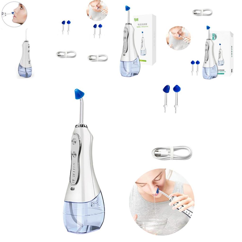 Elektrischer Nasenspüler 300ml Fassungsvermögen Nicht-Einweg Patentiertes Design