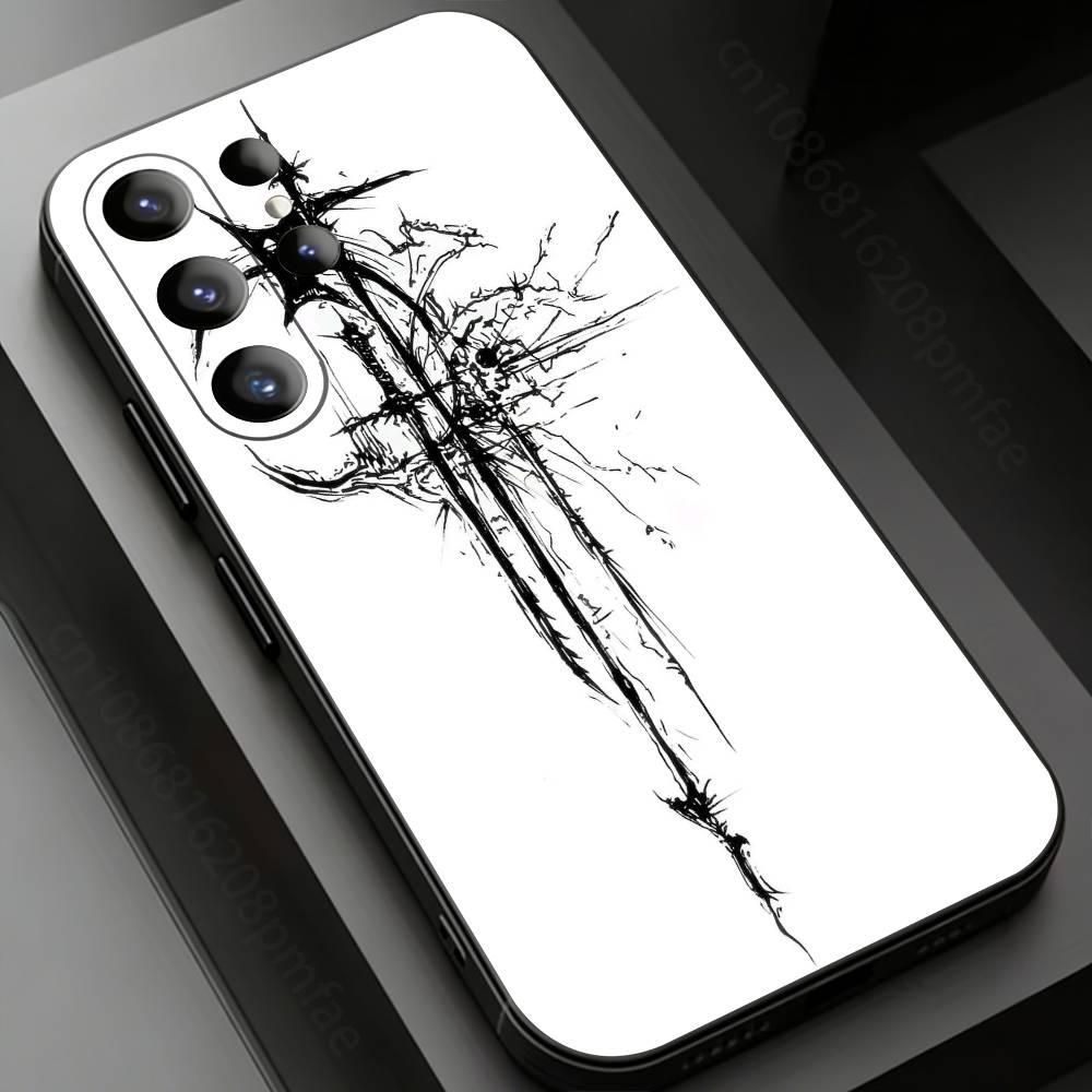 

Чехол для телефона с готическим крестом для Samsung Galaxy S24, 25, 26, 23 22, 21, S20 Plus Ultra FE, мягкие чехлы fundas Samsung S20lite5G