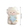 Cute Little Lamb Dolls Pendant Soft Fluffy Sheep Keyring Lovely Lamb Plush Keychain  Gifts