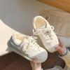 Hochwertige Springschuhe Damen 2025 neue vielseitige schicke Schuhe Damen Plateau weiße Schuhe Deutsche Trainingsschuhe