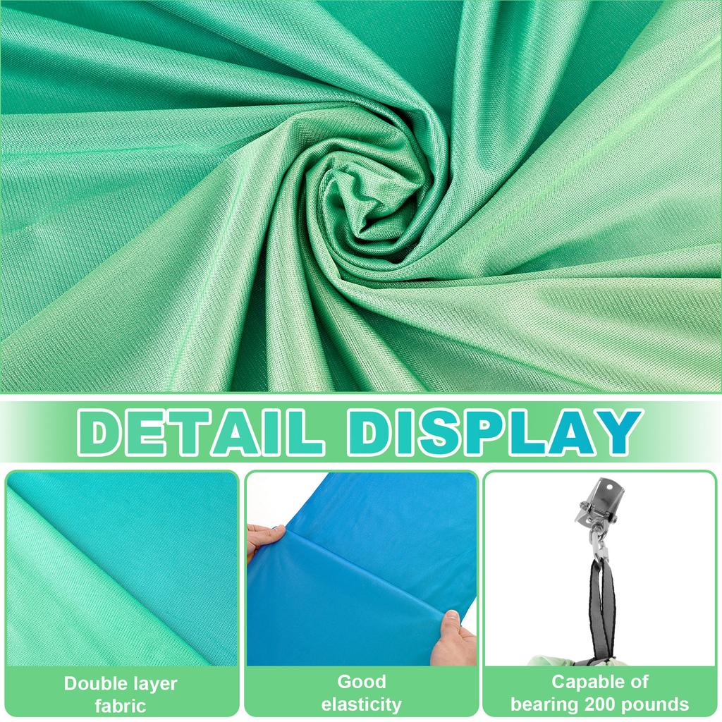 Kids Sensory Swings Double Layer Comfortable Cuddle Swing with 360° Swivel Hanger Holds up to 200 lbs for Adults Indoor Outdoor