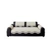 Ice Silk Sofa Cushion Light Luxury High Sense Simple Modern Straight Row Sofa Summer 2025 New Fixed Non-slip