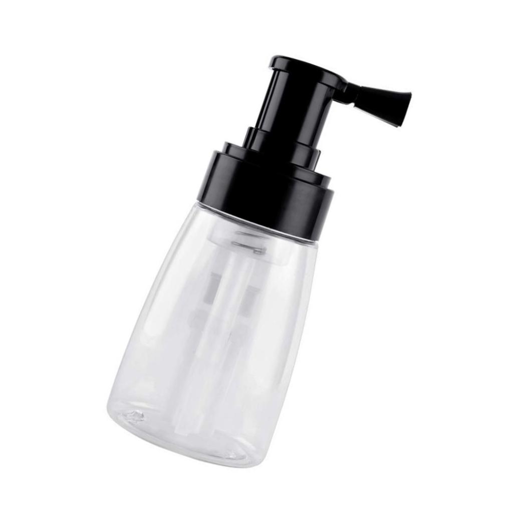 Diatomaceous Earth Duster 6oz Garden Power Dispersal for Indoor Outdoor Adjustable Sprayer Angled Transparent Body