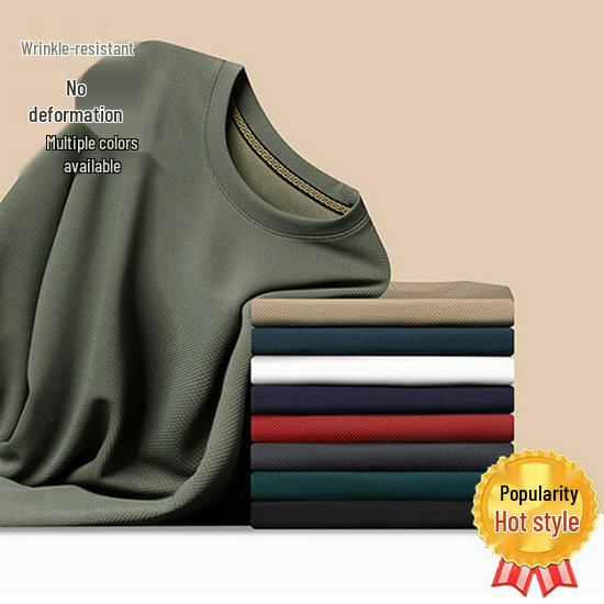 

Autumn 2025 Ipe Men s Pure Color Crew Neck Long Sleeve Sweatshirt XXXL