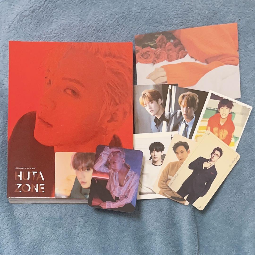 

[USED] HUTAZONE HUTA Minhyuk BTOB CD Album Trading Card