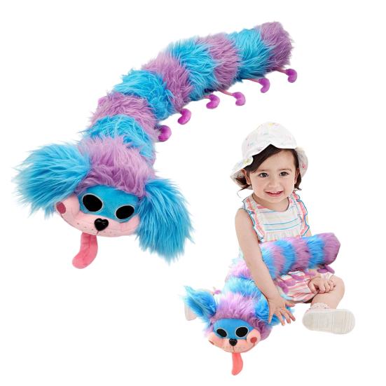 

Кукла-гусеница, креативный дизайн, прилипающий к языку, плюшевая игрушка-гусеница, очаровательная мягкая игрушка для детей