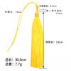 Tassel 13Cm Double Pull Circle Around Gold Thread Tassel, Polyester Tassel Ears, Fan Pendant Pendant Tassel Accessories, Tassel