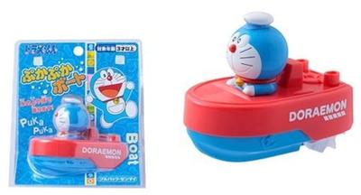 Maruka 180654 Doraemon Pukapuka Boat Toy Water Play for Ages 3 and Up