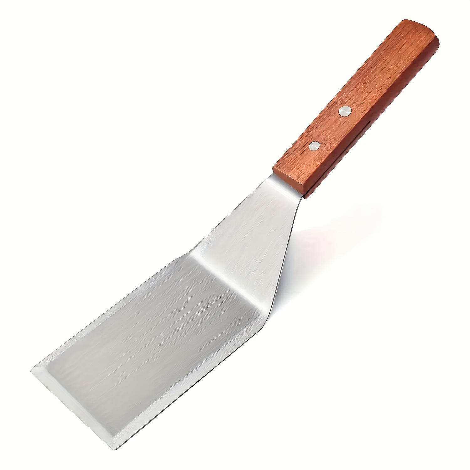 

Stainless Steel Shovel | Cake, Tiramisu, Pizza, and Yogurt Shovel | Bevel Tool Suitable for Cast-Iron, Frying Pans, Barbecue, Pancakes, Hamburgers 1pc