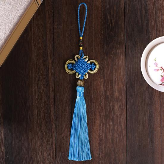 2 Stücke Chinesische Knoten Quasten Dekoration Handgemachte Günstige Glück Amulett Hause Auto Laterne Hängen Fransen Ornament Neue Jahr Geschenk