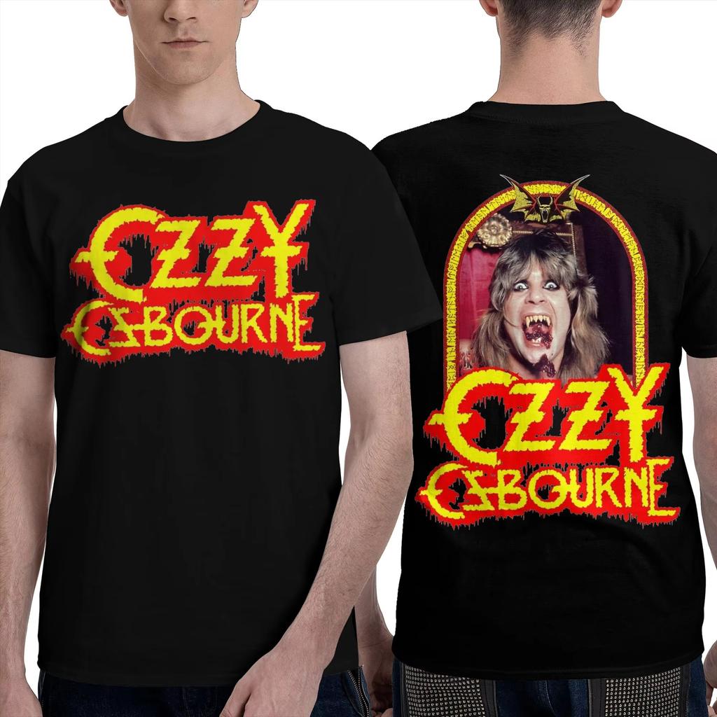 Lustiges Rock Ozzy Osbourne T-Shirt für Männer Frauen O-Ausschnitt Baumwolle T-Shirts Up The Villa 2025 Kurzarm T-Shirts Sommerkleidung