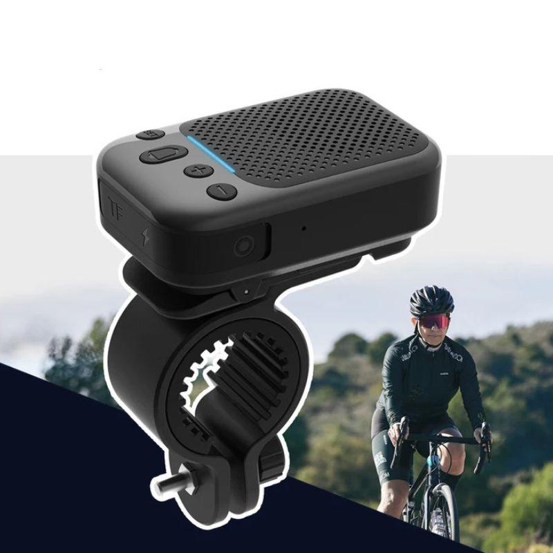 Bike Bluetooth Speakers Portable Dual Pairing FM Radio TF Card Support Wireless Collar-clip Speaker for Cycling Hiking Camping