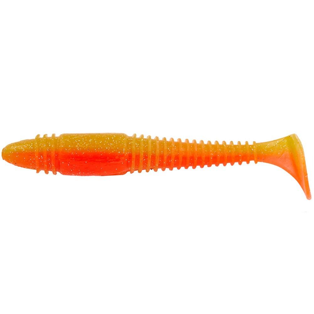 Lure Silicone Lucky John Tioga Fat 4.5in/114mm 4 Pieces