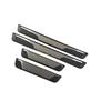 4PCS Plastic Stainless Steel For -2025 Mazda CX50 CX-50 CX 50 Car Accessories Auto Door Sill Pedal Welcome Scuff Plate Cover