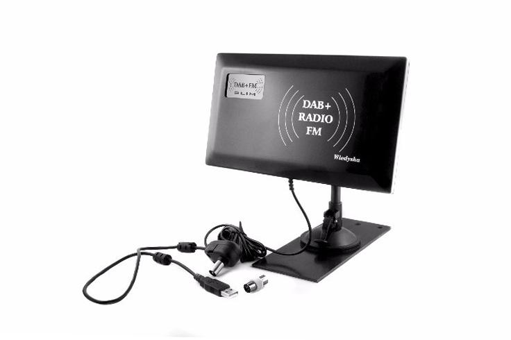 Antenna radio FM+DAB SLIM