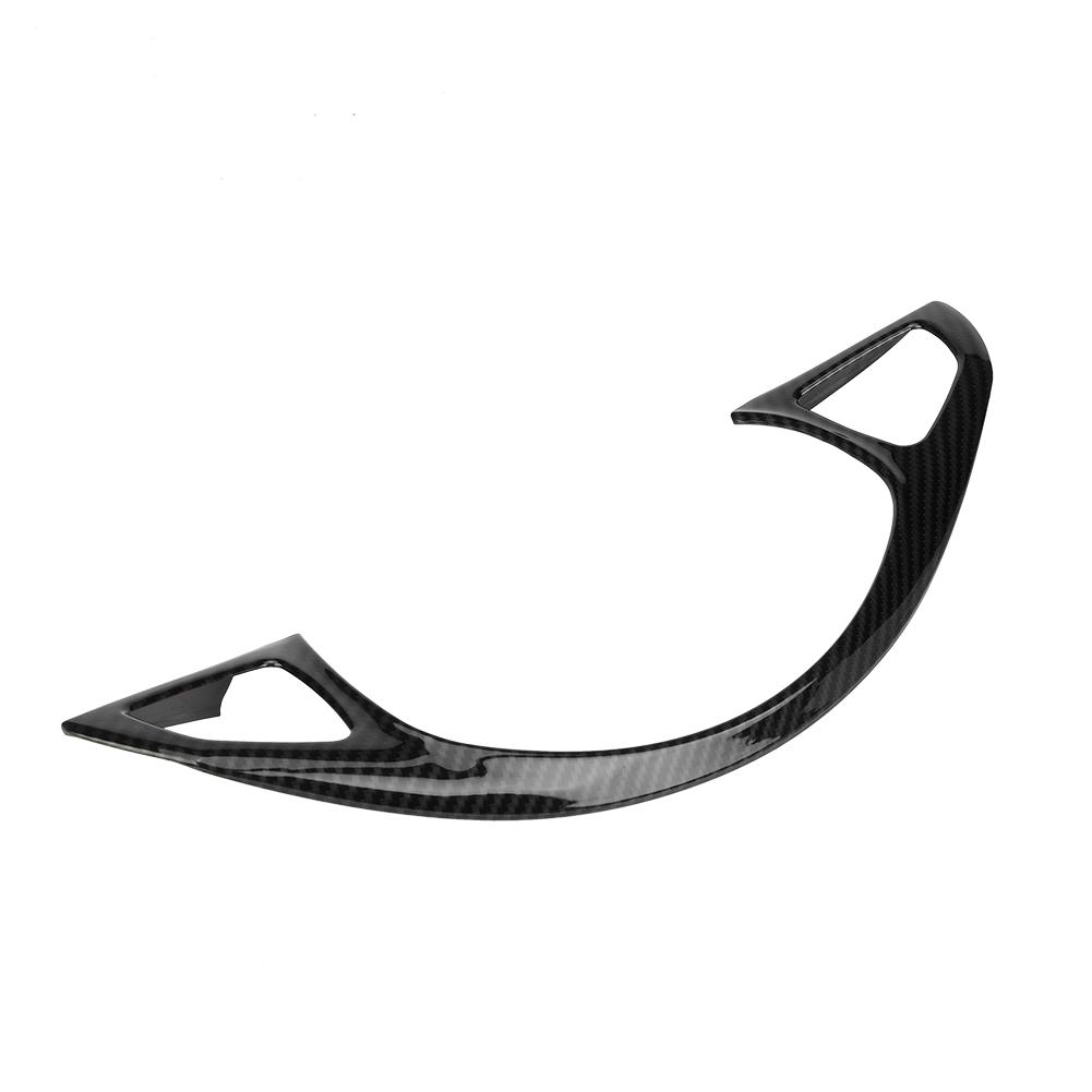 

Carbon Fiber Style Steering Wheel Frame Trim for Mercedes Benz C E GLC Class W205 W213 X253 чёрный