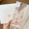 Inspired Transparent Wax Seal Stickers: Artistic Envelope Seals for DIY Scrapbooking & Floral Designs