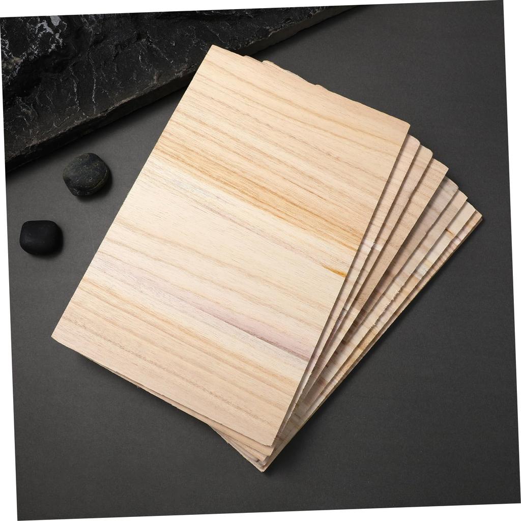 LIOOBO Breaking Boards for Karate and Taekwondo - 10-Piece Set, 3mm Thick, Easy to Break, Wooden Board Breaking, Demonstration, Beginner, Child, Kids,