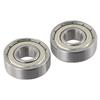Strong and Reliable Wheel Hub Bearings 6000ZZ 6000 2RS 10x26x8mm Pack of 2