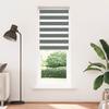 Zebra Roller Blind, Dark Gray, Fabric Width 80.9 Cm, Polyester