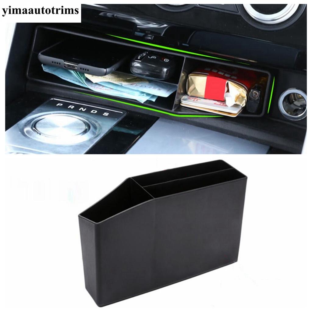 

Front Water Cup Holder Panel / Central Storage Box Container Holder Tray Accessories For Land Rover L462 Discovery 5 2017 - Central Storage Box