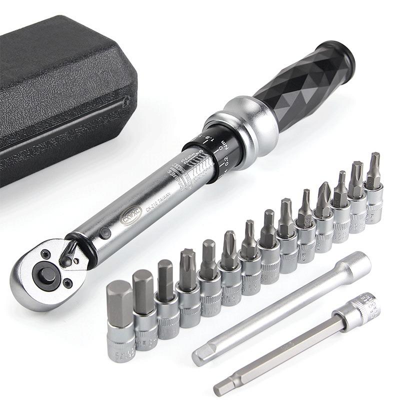 

Bicycle Torque Wrench Repair Combination Tool Bike Torque KG Adjustable Tool