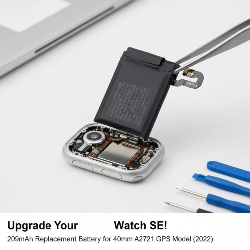 Durability 209mAh Rechargeable Battery Designed For Watch SE2 40mm Easy Installation