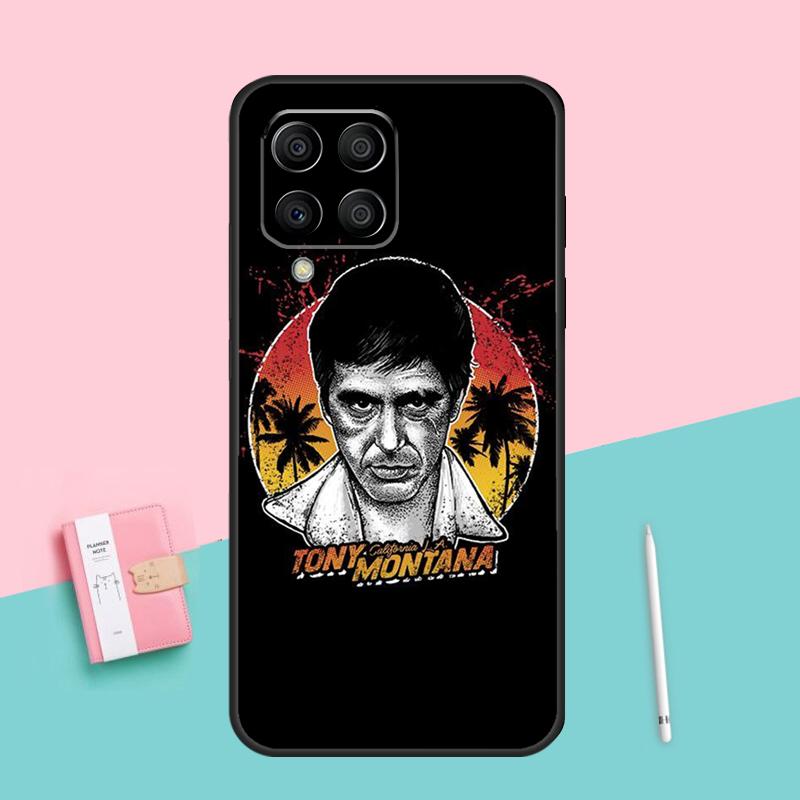 Scarface Tony Montana For Samsung Galaxy M53 M33 M32 M16 M06 M12 M55 M15 M35 M14 M34 M54 M11 M21 M31 M13 M52 Case