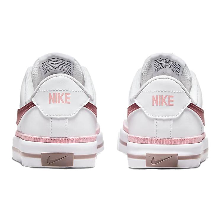 New Nike Court Legacy 'White Pink Glaze' GS DA5380-110