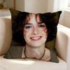 Film and Television Actress LLena HHeadey  Square DoubleSided printed Pillow Case Bedroom Bedside Pillow Sofa Cushion Cover