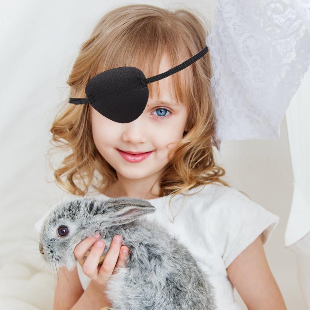 6Pcs Adjustable Soft and Comfortable Eye Patches Single Eye Masks for Amblyopia Lazy Eye
