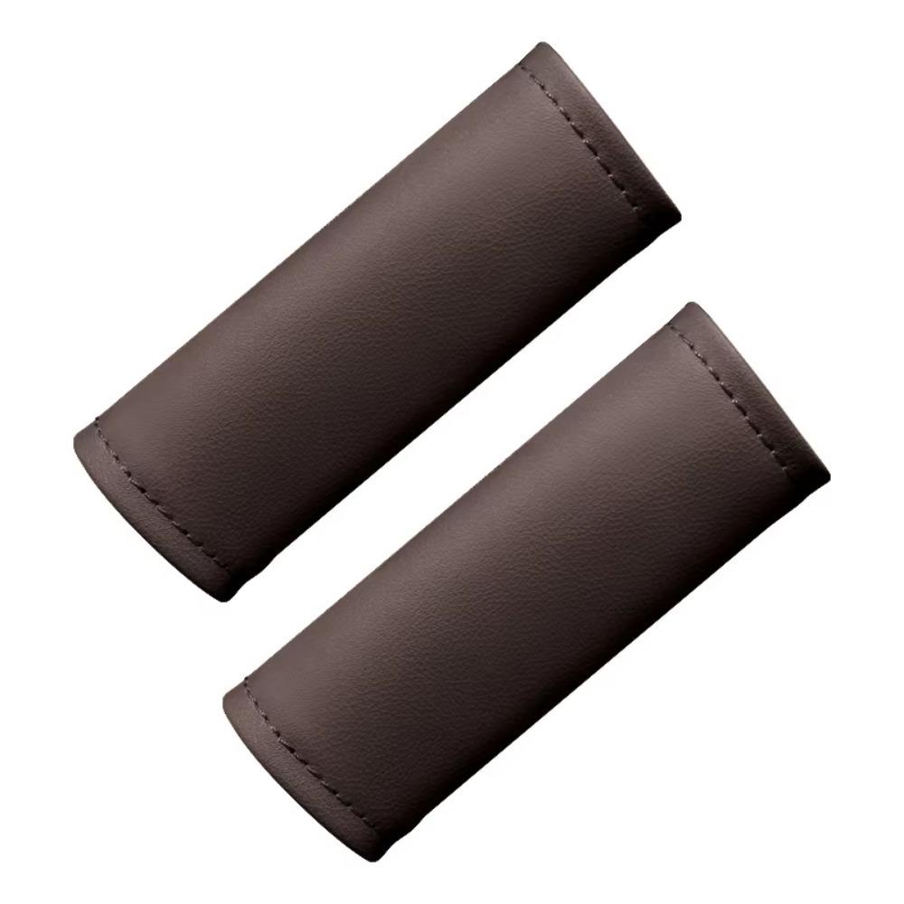 2Pcs Soft Pull Handle Gloves Non-slip Car Ceiling Handle Car Handle Cover Car Interior Decoration