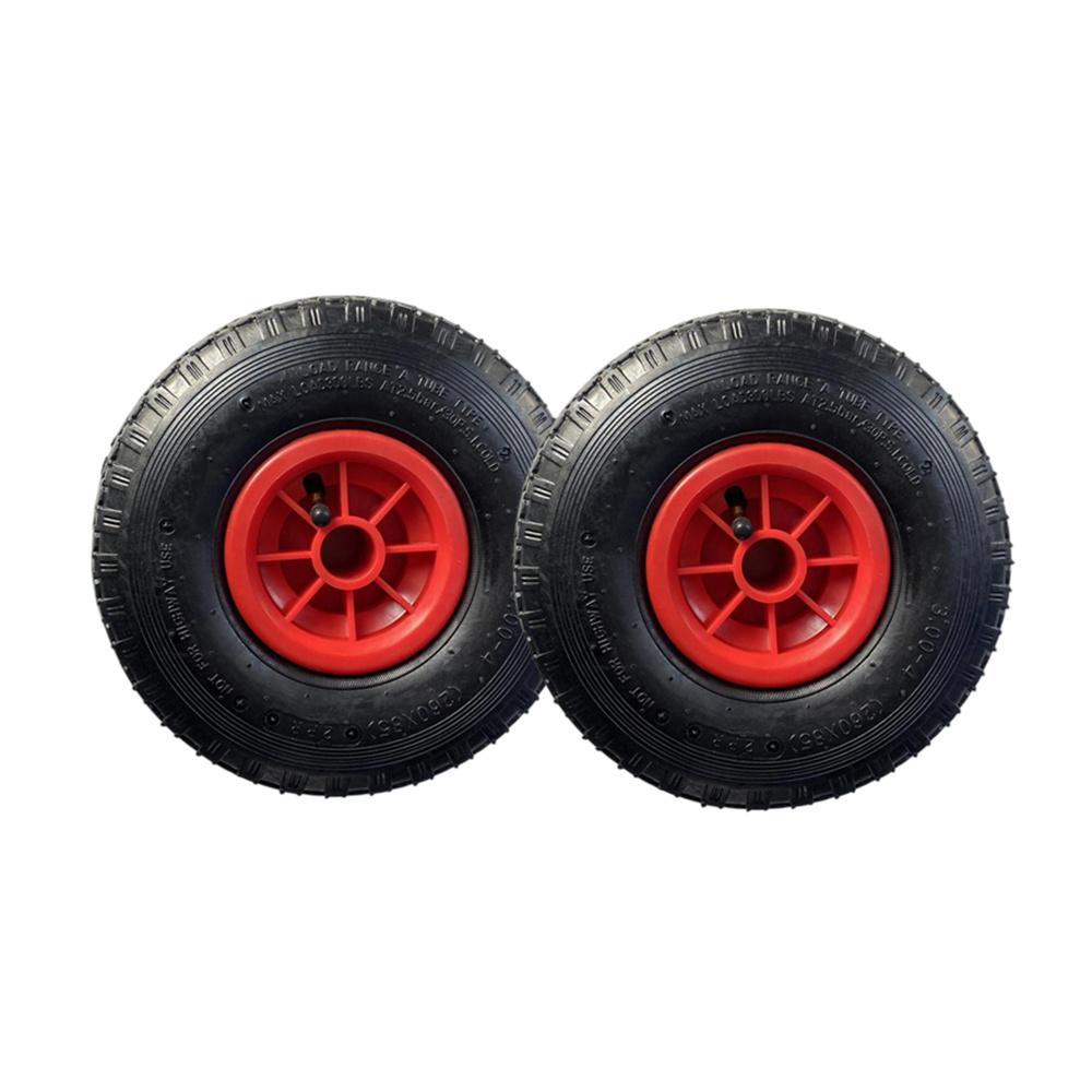 JayCreer 3.00-4 10 Kayak Cart Inflatable Wheel 1 Pair