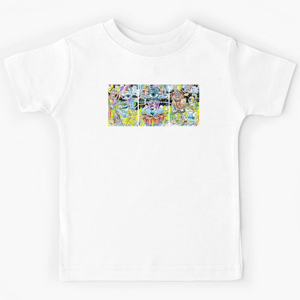 the trilogy pop alien concert band Kids T-Shirt 130