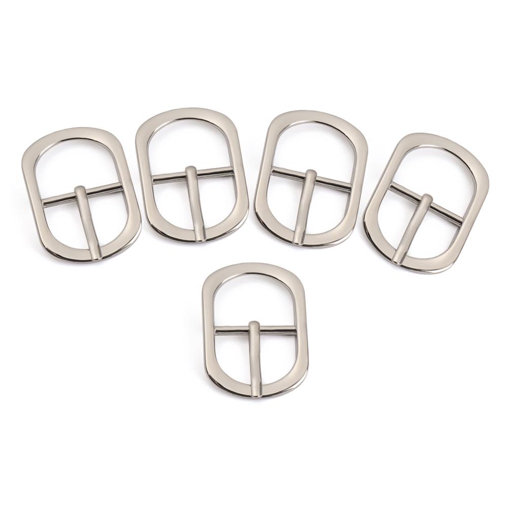 5pcs Metal O Ring Shoe Shoulder Strap Belt Buckles Roller Pin Handbag Repair Accessories Leather Bag Buckle