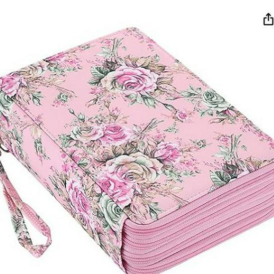

Large Capacity PU Pencil Case - 200 Slots for Students and Artists PU 200