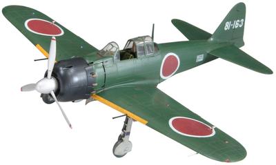 FineMolds 1/48 Scale Imperial Japanese Navy Zero Fighter Type 52 Mitsubishi Plastic Model FZ01 Airplane