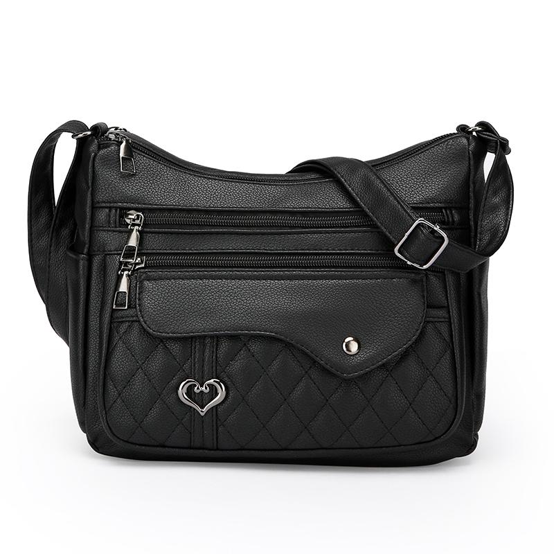 

Сумка з алмазною вишивкою Жіноча маленька квадратна сумка Багатошарова сумка великої місткості Сумка через плече