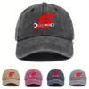 Retro Washed Baseball Cap Four-line Soft Top Hat for Men and Women Distressed Cowboy Hat