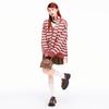 Ledin Women's Striped V-Neck Knit Cardigan