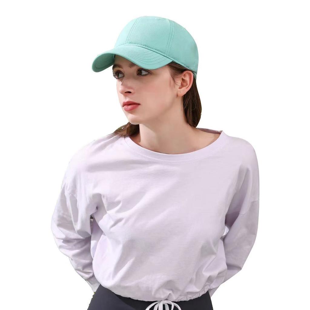 Pure Cotton High-quality Soft Top Baseball Cap Sun Protection Sun Hat Can Be Embroidered with The Same Baseball Cap