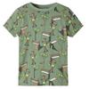 Pyjamas à manches courtes pour enfants kaki clair 92/104/116/128/140
