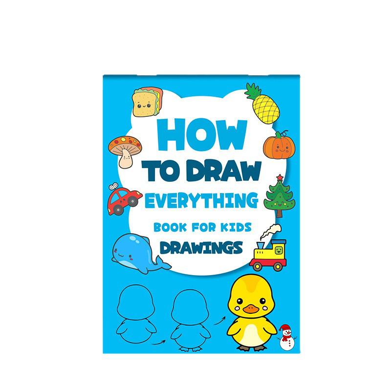 Step-by-Step Drawing & Coloring Book for Toddlers: Kindergarten Doodling & Art Guide for Children