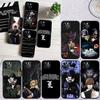 CJ32 Death Note Ryuk kira Soft Shell Phone Case for Redmi Note 10 11 12 Pro Max 10S 10C 10T 11A 11S 12S 12C