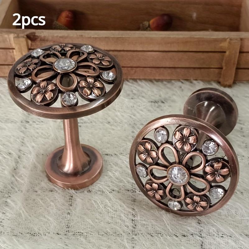 

1 Pair Zinc Alloy Straight Rod Curtain Holders Wall Hanger Door And Window Decoration Additions 2pcs/pair бронзовий