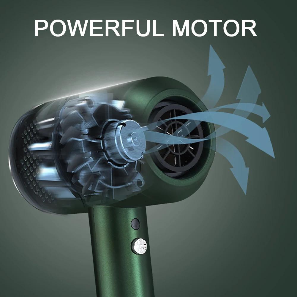 Professional Hair Dryer with Diffuser Salon Negative Ionic  Blow Dryer  Fast Heating  3 Heat Settings 2000W Powerful