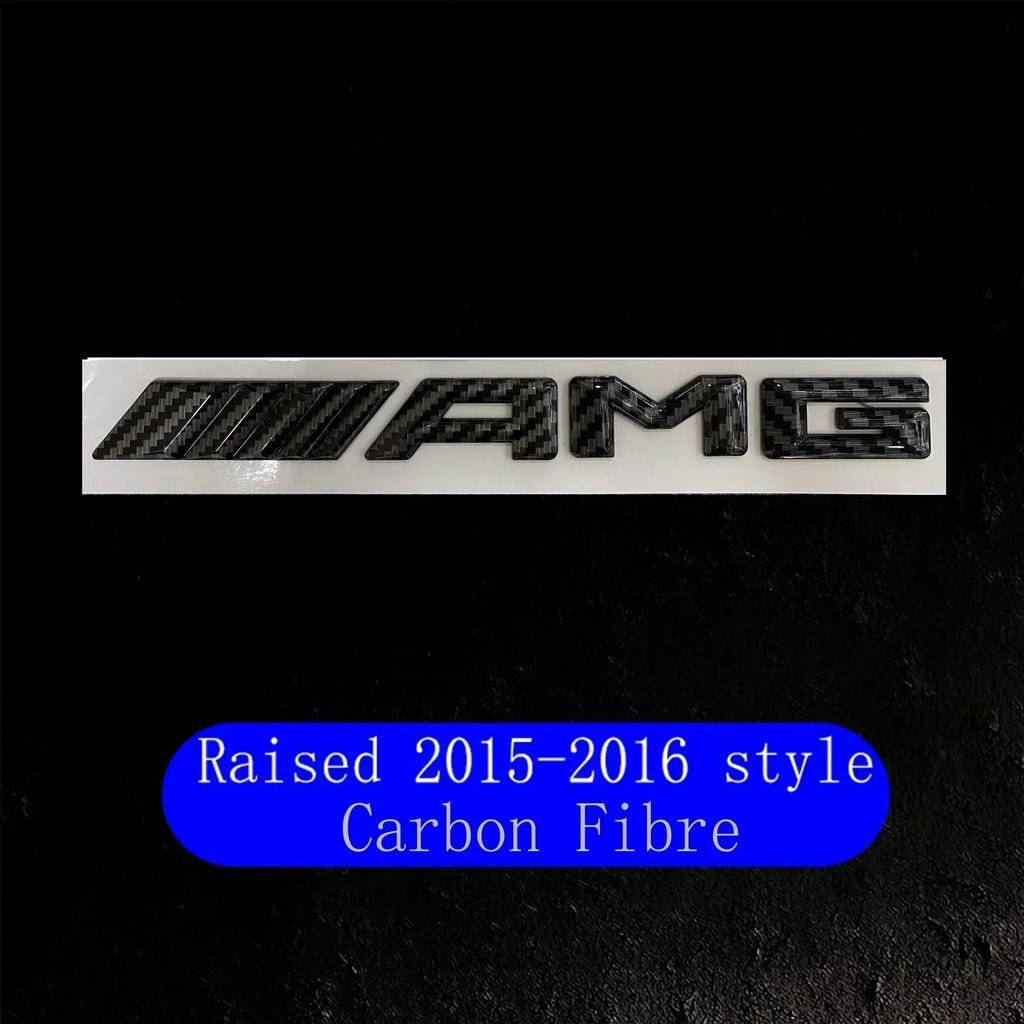 AMG Logo Auto Heck Kofferraum Auto Emblem Aufkleber Zubehör Für Mercedes Benz Brabus Smart Maybach W204 GLC CLA W205 W203 W206 W108