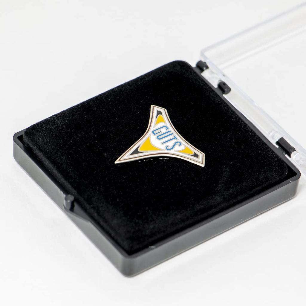 Groove Garage Ultraman Tiga GUTS Genuine Alloy Pins, Cloisonne,