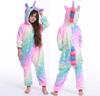 New Winter Unicorn Pajamas for Children Kigurumi Animal Pyjamas Kids Panda Onesie Boys Girls Sleepwear Dinosaur Jumpsuit